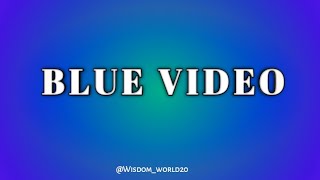 How to Pronounce quotBlue Videoquot in English CORRECTLY  PRONUNCIATION GUIDE [upl. by Elletsirk]