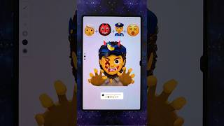 👱👹👮😵 emoji mixing digitalart emojichallenge funny shorts [upl. by Yenal]