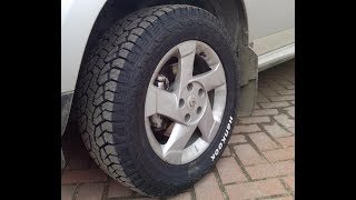 HANKOOK dynapro atm rf10 23560r16 сменил AMTEL Cruise 4x4 21565R16 [upl. by Feune]