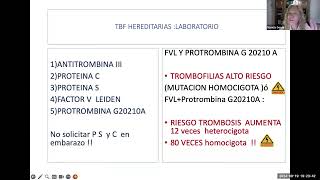 “Trombofilia y Detección Precoz de la Trombofilia Hereditaria” 1992024 [upl. by Eimot]