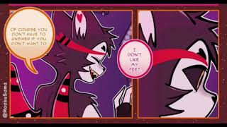 Hazbin Hotel Comic Dub Angels feet [upl. by Yde]