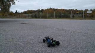 Castle 1415 2400kv motor ll Traxxas Slash 2WD [upl. by Suivart]