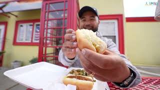 Oldest operating hot dog cart in Jersey  Russ Ayres Hot dogs in Bordentown NJ [upl. by Wurster]