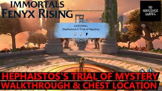 Immortals Fenyx Rising Hephaistos Trial of Mystery Walkthrough amp Chest Location  A New God DLC [upl. by Akehsal396]