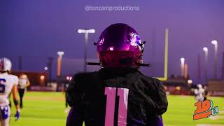 Fulshear v Burleson Centennial High School Football Highlights [upl. by Elpmid285]