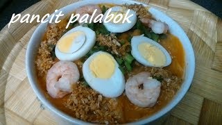 How to Make Pancit Palabok  Philippine Food [upl. by Onirefes]