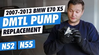 DIY E70 BMW X5 DMTL Pump replacement [upl. by Silverman]