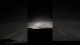 Snow Ice Fog  Dangerous Highway snow driving tires [upl. by Agnesse]