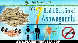 Top 7 Health Benefits of Ashwagandha Withania Somnifera  Indian Ginseng [upl. by Nappy]