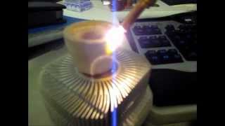 Hydrogen Gas Flame Torch [upl. by Anivle]