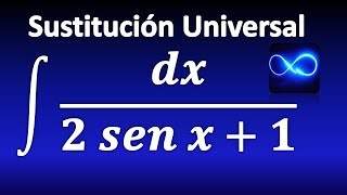 320 Integrales Racionales Trigonométricas Sustitución Universal [upl. by Chemarin]