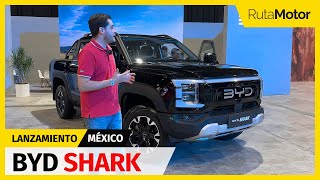 BYD Shark golpea el mercado de las camionetas medianas con 480 Hp estreno mundial [upl. by Canale441]