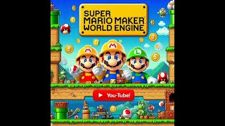 SUPER MARIO MAKER WORLD ENGINE [upl. by Moises178]