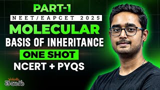 Molecular Basis of Inheritance Class 12 in Telugu  NCERT  PYQs  Part1  NEET EAPCET 2025 [upl. by Leonie]