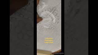 Chikankari Embroidery 5Jaali stitch handembroidery senthilbalaji meiyazhagan [upl. by Gerson654]