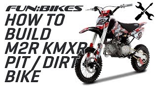 Technical Help How to Build the M2R Racing KMXR Range of Dirt and Pit Bikes [upl. by Dibrin]