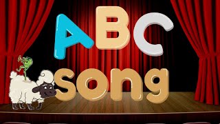 ABC Song with Lyrics  Sing and Learn Alphabet with Cute Animals  The Alphabet Song For Kids kids [upl. by Wiseman96]