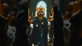 Cat king Cat video Cat official short trendingsongviralshorts catloversfun viralshorts vir0 [upl. by Ploss215]