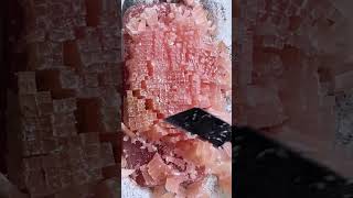 Asmr soap cutting🧼【石鹸を削る🧼】asmr soap 石鹸 soapcutting soapcubes [upl. by Arihsay]