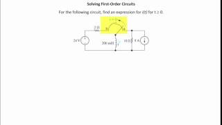 ECE205 Lecture 13 Solving First Order Circuits amp Differential Equations [upl. by Oicirtap]