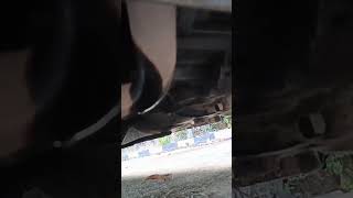 ekzos berasap minyak leaking dari oil filter [upl. by Boni]