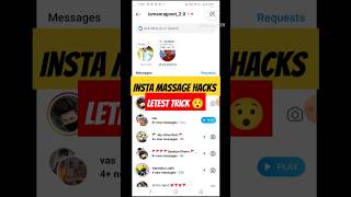 😱How to hide instagram chats without deleting  Instagram me chat hide kaise kare shorts insta [upl. by Dlorah]