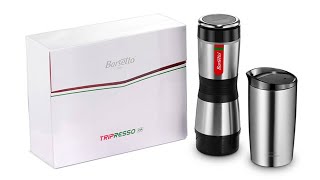 Barsetto Tripresso Portable Small Coffee Maker [upl. by Aisyram986]