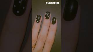 Easy nail art 🖤🤍 nailart2024 nailartmadeeasy naildesigns fypシ゚viral instagood diy asmr nails [upl. by Assile]