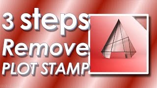 In 3 easy step how to fix educational plot stamp AutoCAD [upl. by Hadwin]