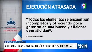 Auditoría Transcore Latam sólo cumplió 20 del contrato  Emisión Estelar SIN [upl. by Irbmac84]