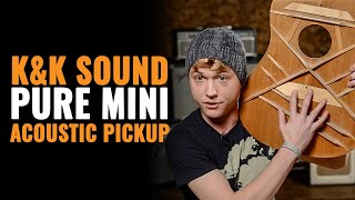 KampK Sound Pure Mini Acoustic Pickup Demonstration  CME Gear Demo [upl. by Adair293]