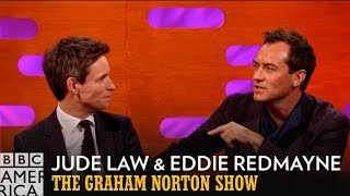 Jude Law and Eddie Redmayne Stick To Secrecy Clauses  The Graham Norton Show  BBC America [upl. by Jarvey172]