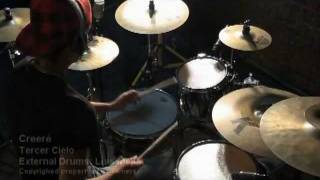 Tercer Cielo Creere  Luis Mejia Drum Cover [upl. by Esiuole211]