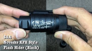 SAA Noveske KFH Style Flash Hider ARES AMOEBA STRIKER AS02 [upl. by Zigmund]