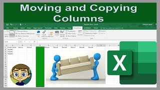 Moving and Copying Columns in Excel [upl. by Relyuc]