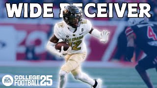 The BEST Wide Receivers in EA College Football 25 [upl. by Georgetta748]