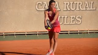 Bella Cup 2014 Maria Sakkari Greece Barbora Krejcikova Czech Republic 7 [upl. by Chaim]