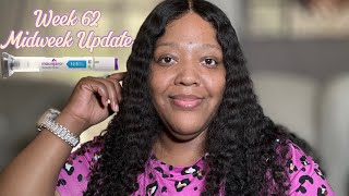 WEEK 62  MIDWEEK UPDATE  125 MG MOUNJARO TIRZEPATIDE JOURNEY  LIFE OF VIVI mounjarojourney [upl. by Alemaj705]