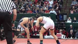 138 lbs Final 2012 OH Mike Labry Twinsburg vs Mitch Newhouse Massillon Perry [upl. by Poyssick223]