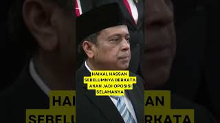 HAIKAL HASSAN DILANTIK PRABOWO shortvideo [upl. by Illom]