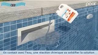 Colmateur de fuites pour bassin piscine [upl. by Britteny170]