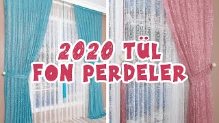 Tül Fon Perde Modelleri  PerdeSiparisicom [upl. by Nylakcaj]