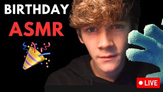 ASMR Birthday Livestream [upl. by Lebazej644]