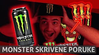 NAPITAK koji dolazi iz samog PAKLA i sadrzi sublimentalne skrivene poruke  Monster Energy drink [upl. by Olds913]