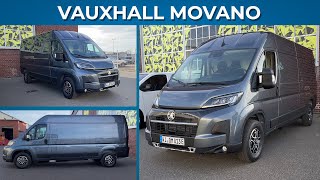 2024 Vauxhall Movano  POV drive and walkaround  Movano Electric Diesel and Hydrogen [upl. by Peggi]