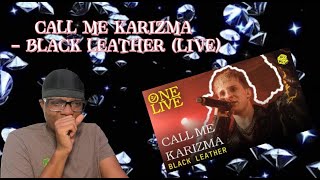 Music Producer Reacts To Russian Rap Call Me Karizma – Black Leather Live [upl. by Eniretak]