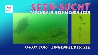 04072016 Tauchen im Lingenfelder See [upl. by Mcguire100]