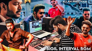 Bigil  Interval Block BGM  Allan Preetham  Thalapathy Vijay Nayanthara  AR Rahman  Atlee [upl. by Filippo]