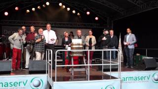 Drei Tage Marburg 2014  Eröffnung des Stadtfestes durch OB Vaupel [upl. by Leipzig]