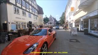 Bad Salzuflen  20 Juli 2024  Porschetreffen  Video [upl. by Sandor]